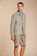 Work chaqueta sobrecamisa hombre en lona oxford ①