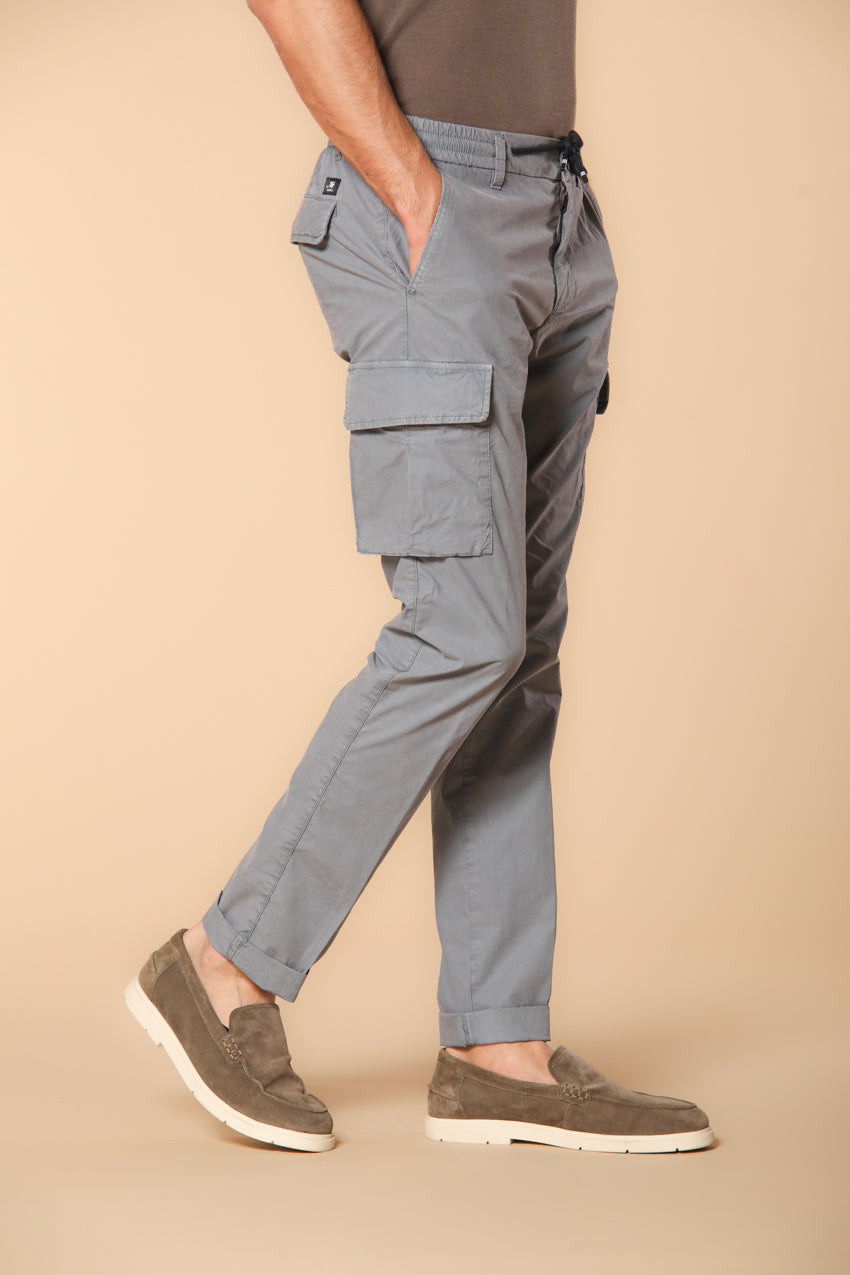 Chile Jogger pantalón cargo hombre en tela de paracaídas extra slim fit 