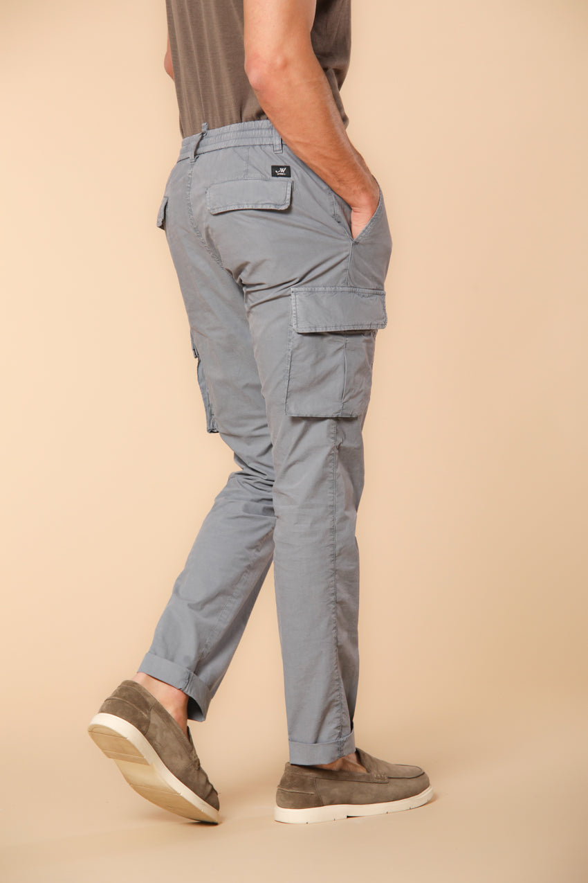 Chile Jogger pantalón cargo hombre en tela de paracaídas extra slim fit 