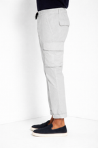 Chile Jogger pantalon cargo homme en toile parachute lyocell et coton extra slim fit