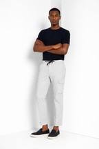 Chile Jogger pantalon cargo homme en toile parachute lyocell et coton extra slim fit