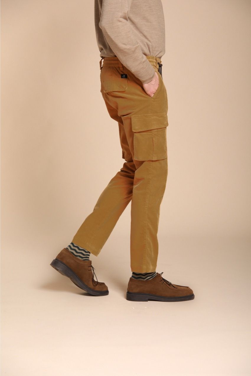 Chile Jogger pantalón cargo hombre de pana 1500 líneas extra slim fit