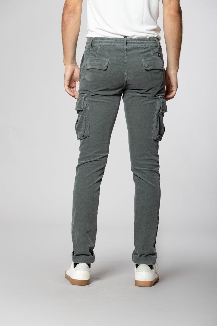Chile Jogger pantalon cargo homme en velours 1500 côtes extra slim fit