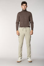 Chile Jogger men's cargo trousers in 1500-wale corduroy extra slim fit