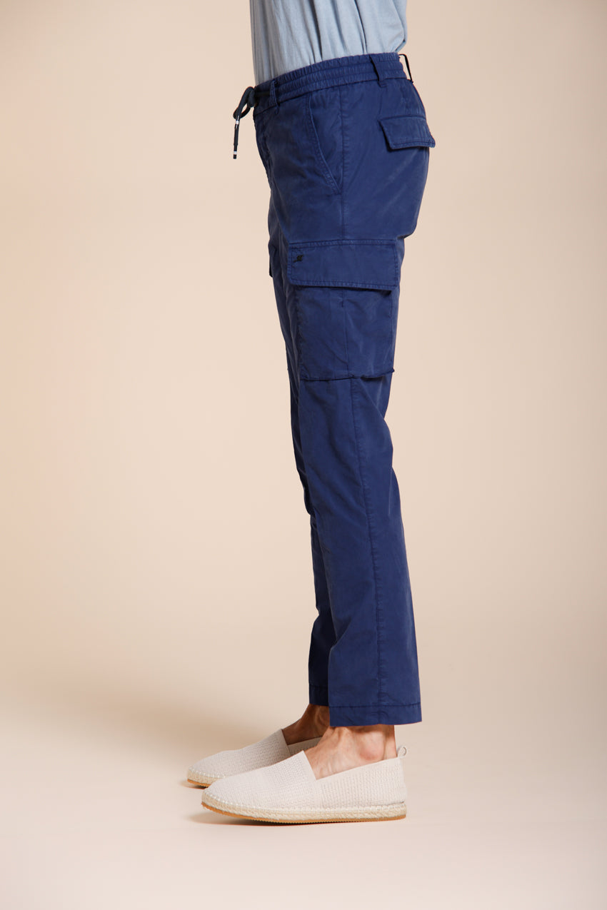 Chile Jogger pantalon cargo homme en toile parachute lyocell et coton extra slim fit