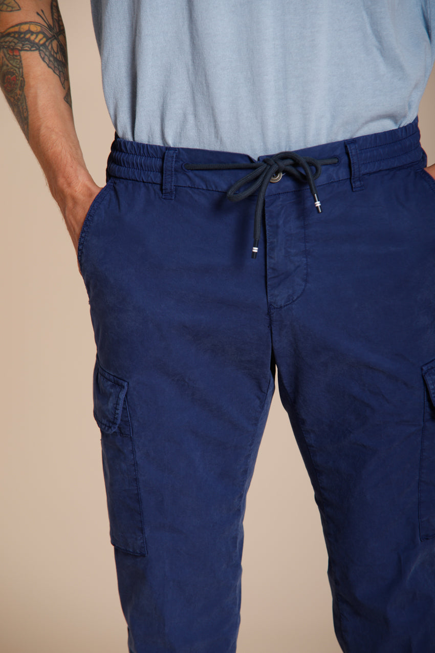 Chile Jogger pantalon cargo homme en toile parachute lyocell et coton extra slim fit