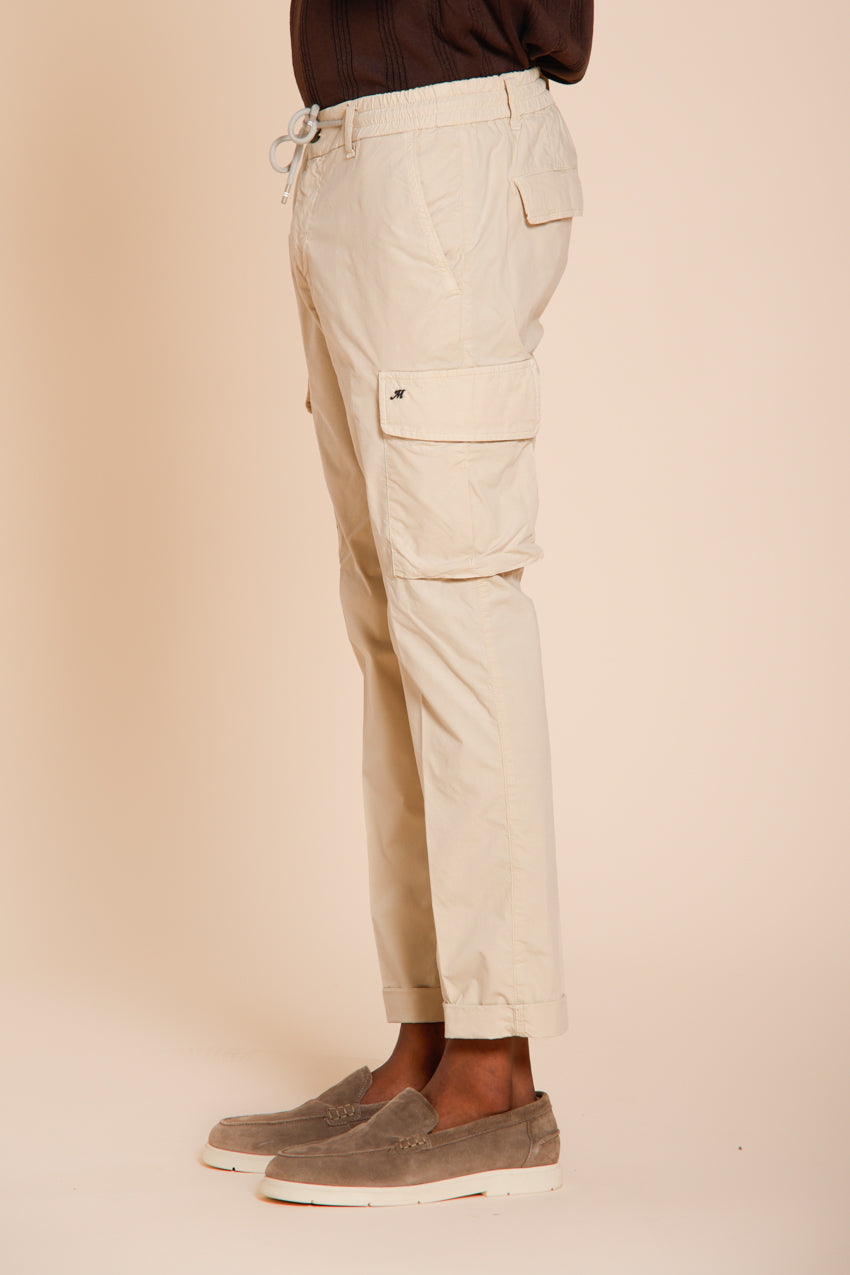 Chile Jogger pantalon cargo homme en toile parachute lyocell et coton extra slim fit