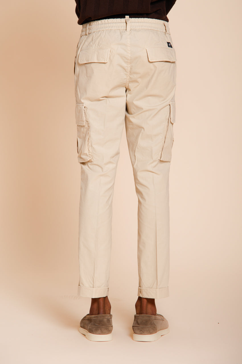 Chile Jogger pantalon cargo homme en toile parachute lyocell et coton extra slim fit