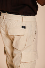 Chile Jogger pantalon cargo homme en toile parachute lyocell et coton extra slim fit