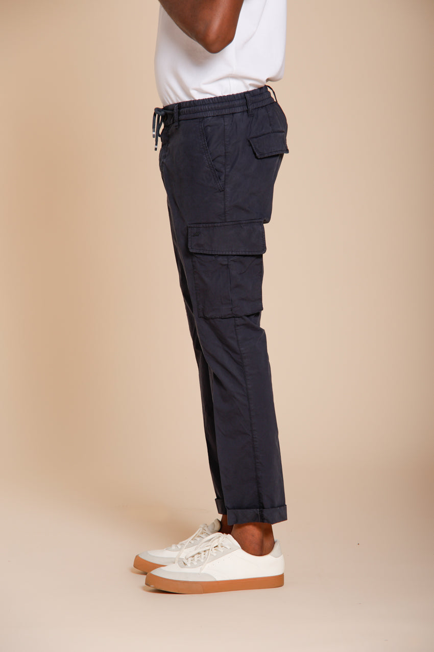 Chile Jogger pantalon cargo homme en toile parachute lyocell et coton extra slim fit