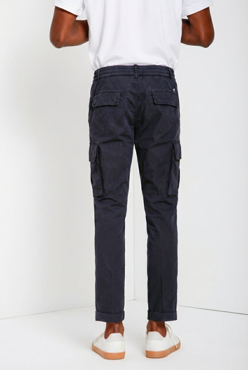 Chile Jogger pantalon cargo homme en toile parachute lyocell et coton extra slim fit