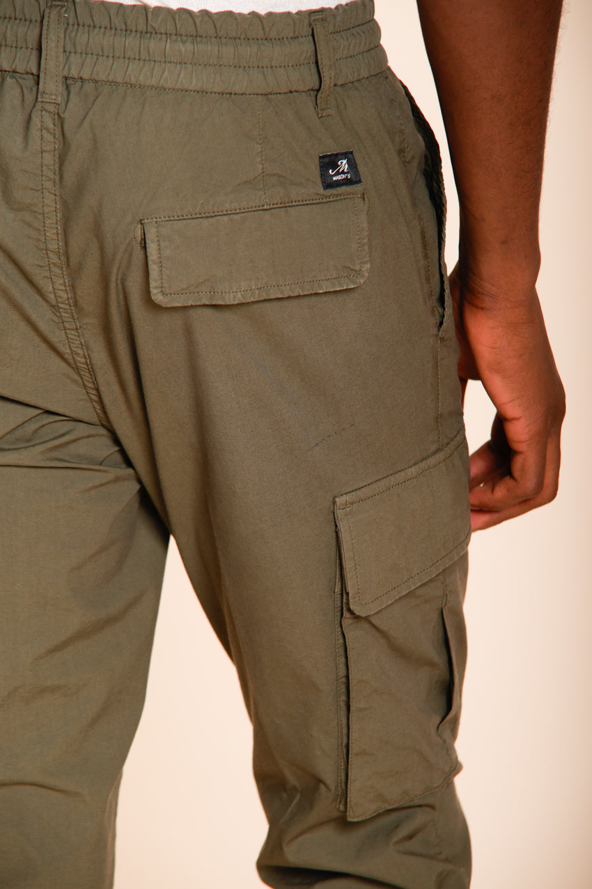 Chile Jogger Hose Cargo Herren aus Lyocell und Baumwolle Fallschirmstoff extra slim fit