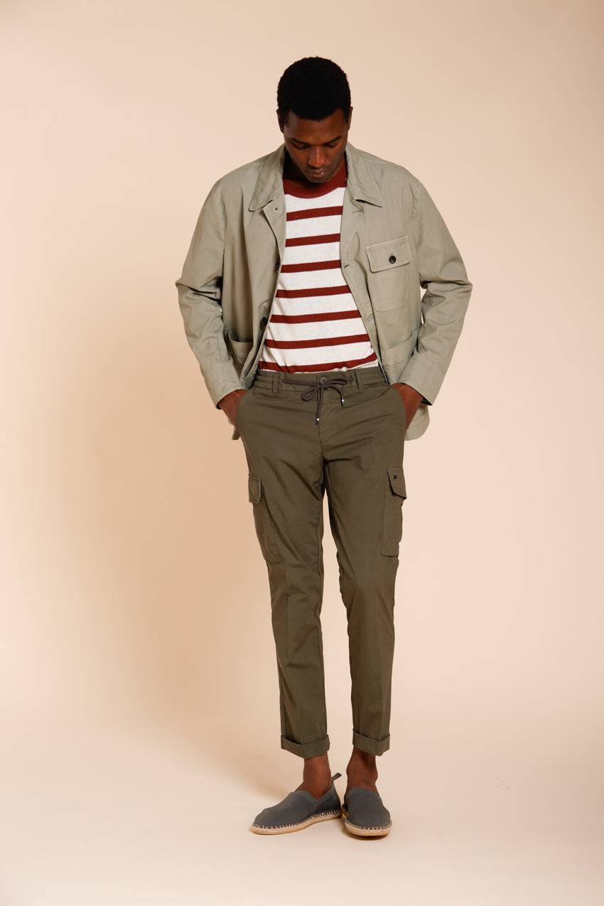 Chile Jogger Hose Cargo Herren aus Lyocell und Baumwolle Fallschirmstoff extra slim fit