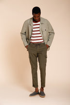 Chile Jogger Hose Cargo Herren aus Lyocell und Baumwolle Fallschirmstoff extra slim fit