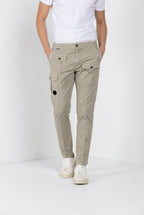 George Coolpocket Hose Cargo Jogger Herren aus Stretch-Gabardine Logo Edition carrot fit ①