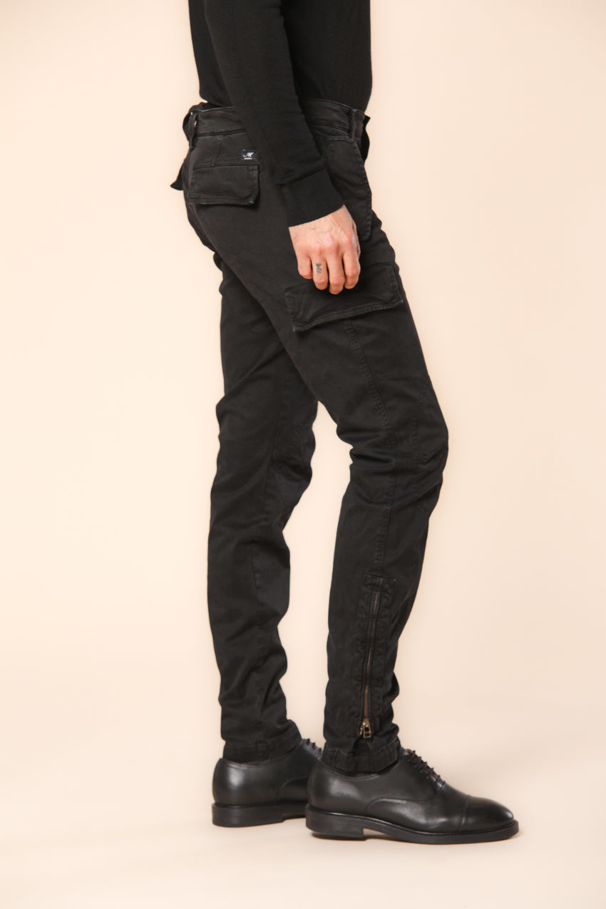 Bolivia men's cargo pants in gabardine regular fit