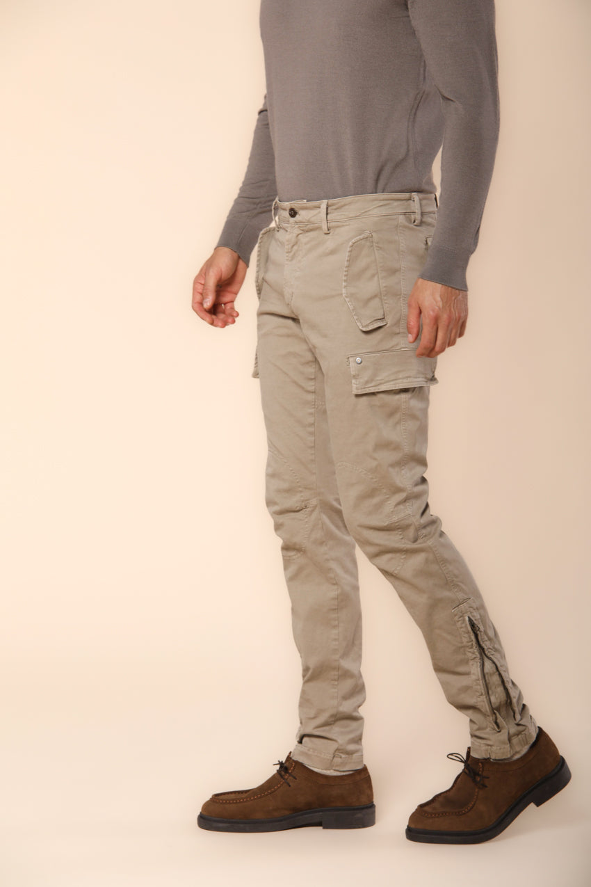 Bolivia pantalon cargo homme en gabardine coupe régulière