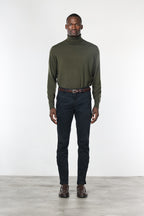 Bolivia pantalone cargo uomo in gabardina regular fit