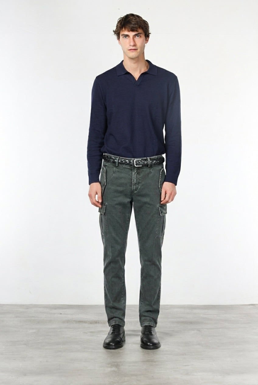 Bolivia Cargo-Hose für Herren aus Gabardine mit regular fit