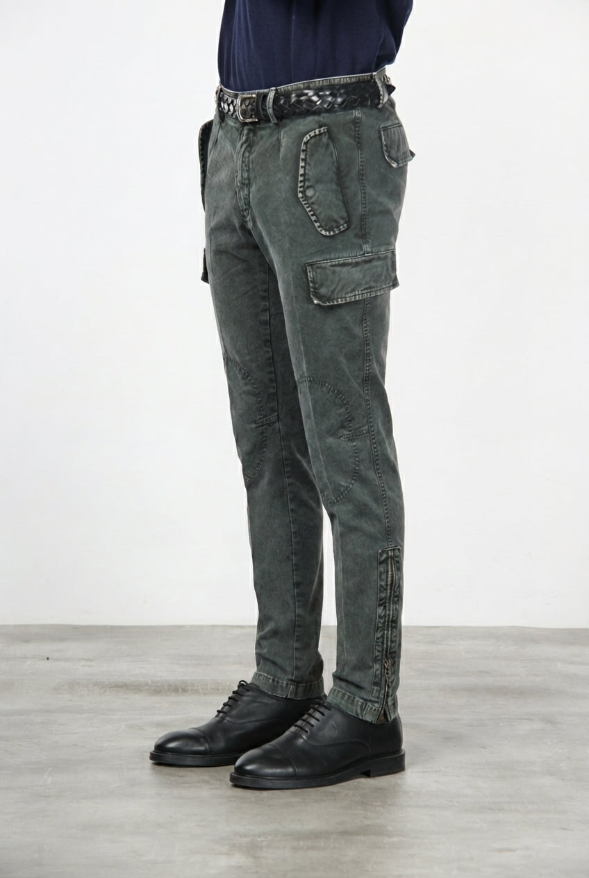 Bolivia Cargo-Hose für Herren aus Gabardine mit regular fit