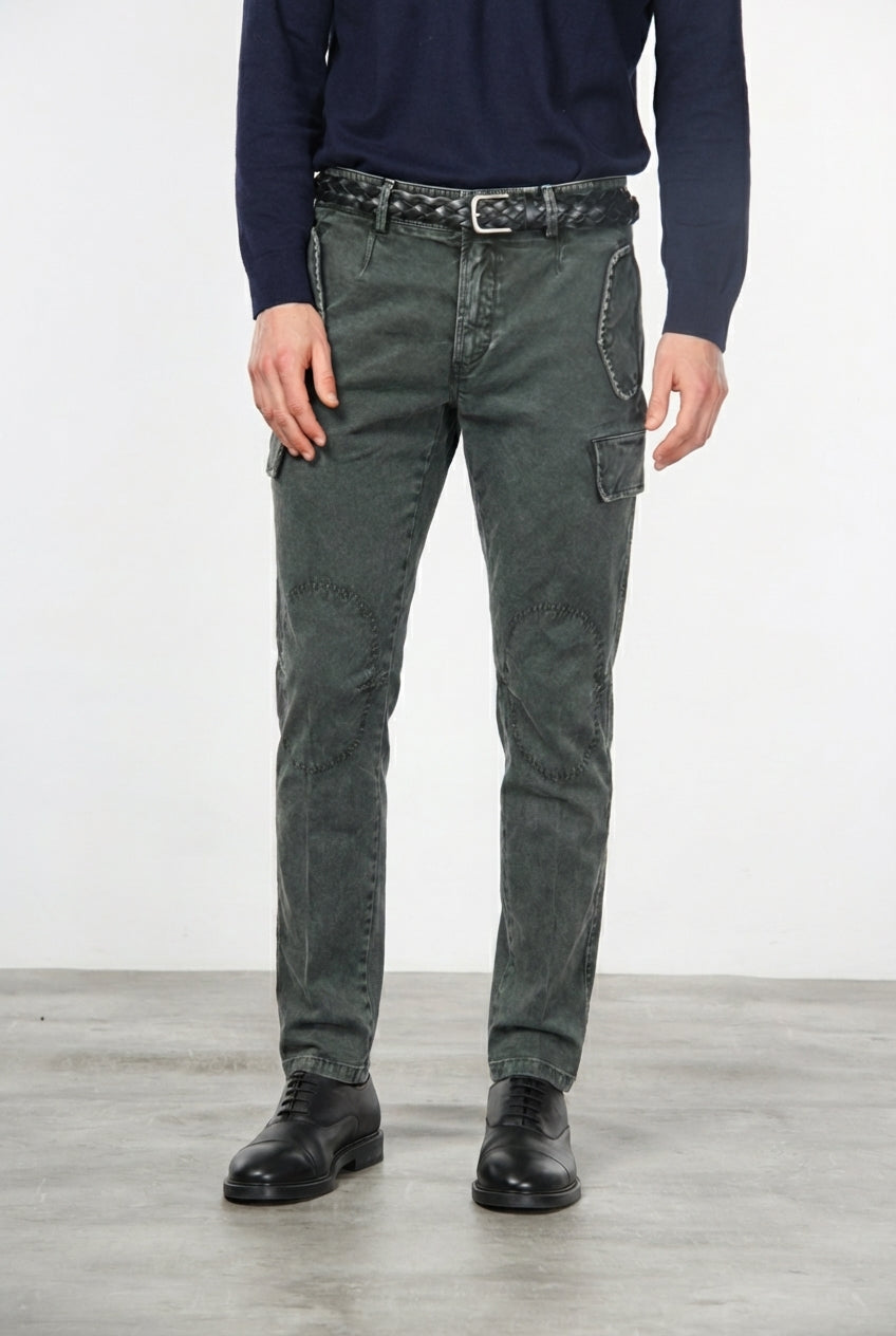 Bolivia Cargo-Hose für Herren aus Gabardine mit regular fit