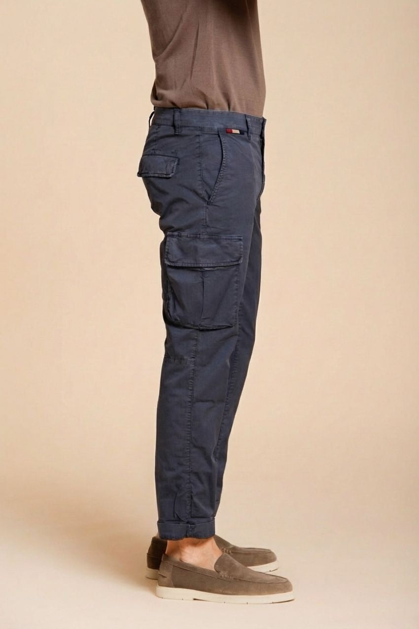 Chile men's cargo pants in stretch gabardine regular fit