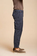 Chile men's cargo pants in stretch gabardine regular fit