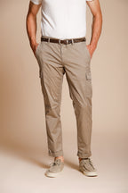 Chile pantalón cargo hombre en gabardina stretch regular fit