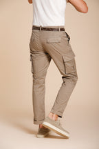 Chile pantalón cargo hombre en gabardina stretch regular fit