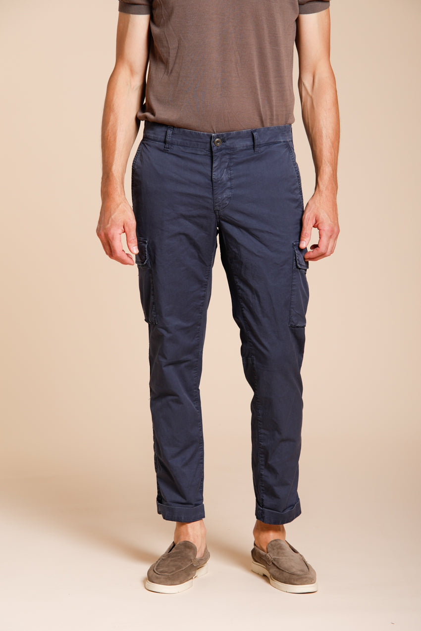 Chile pantalón cargo hombre en gabardina stretch regular fit