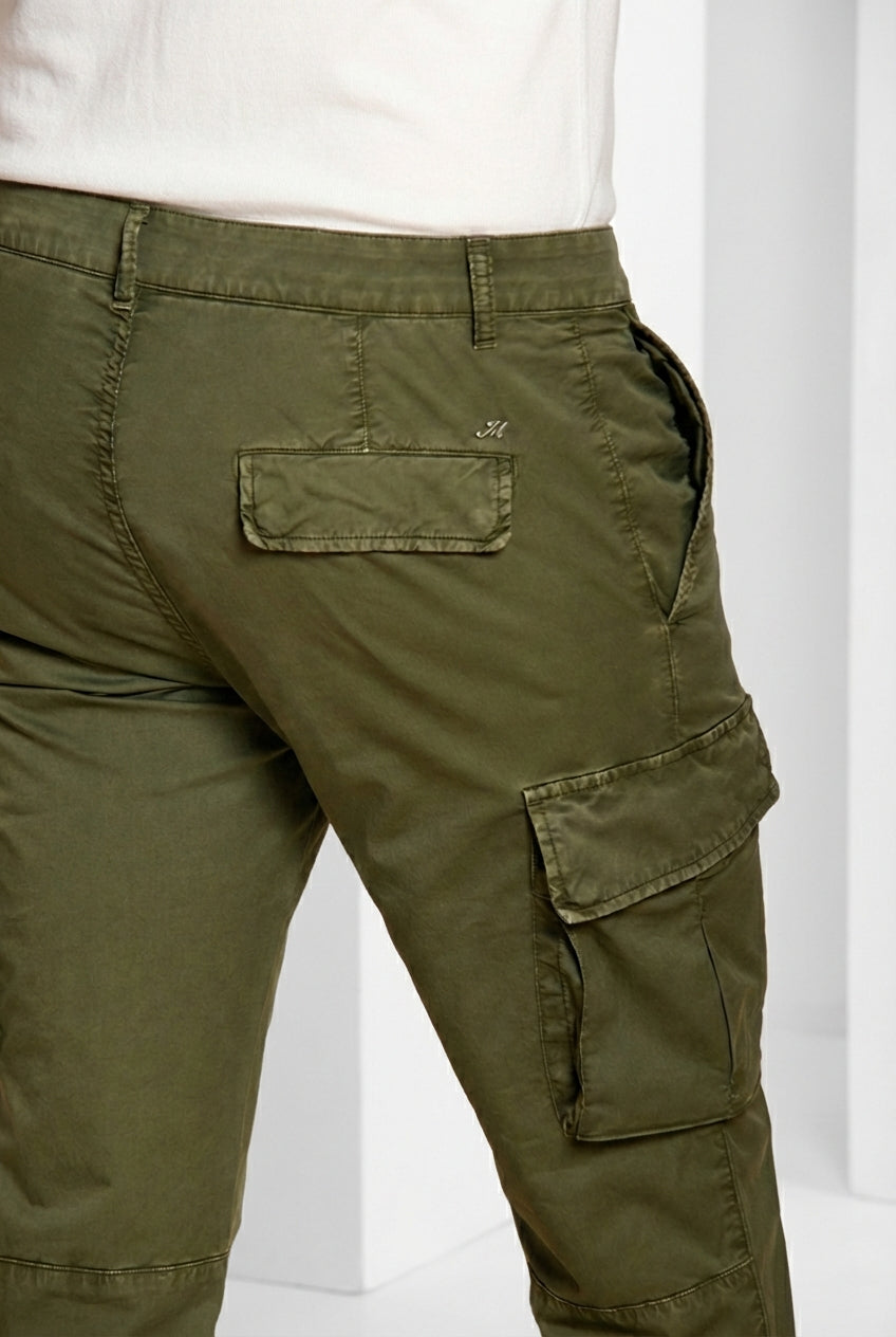 Chile Hose Cargo Herren aus Stretch-Gabardine regular fit