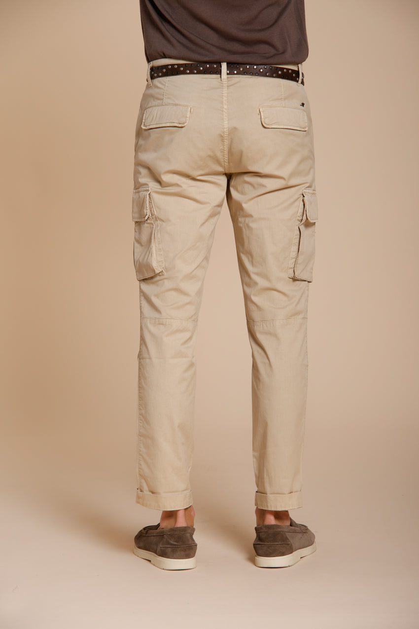 Chile pantalón cargo hombre en gabardina stretch regular fit