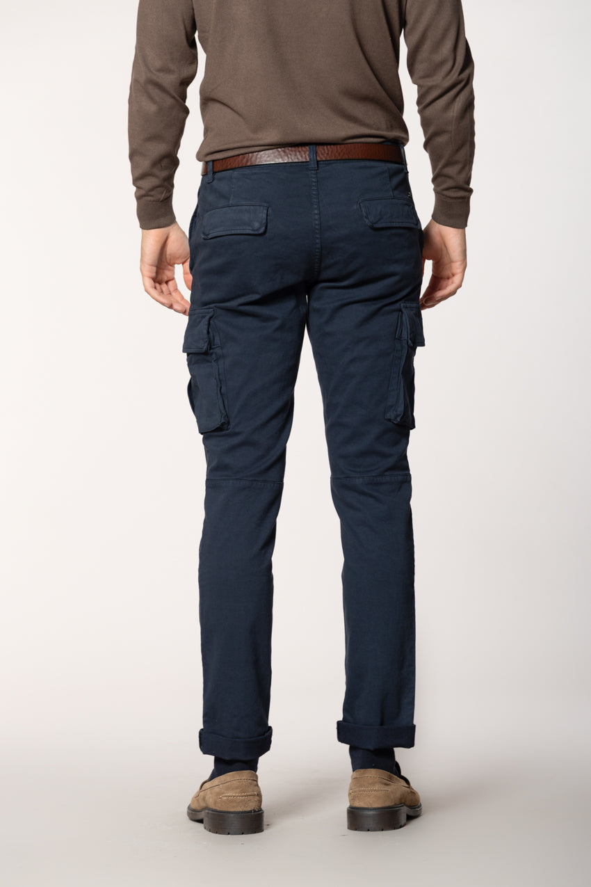 Chile pantalon cargo homme en gabardine stretch regular fit