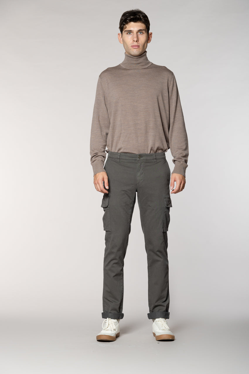 Chile pantalón cargo en gabardina stretch regular fit