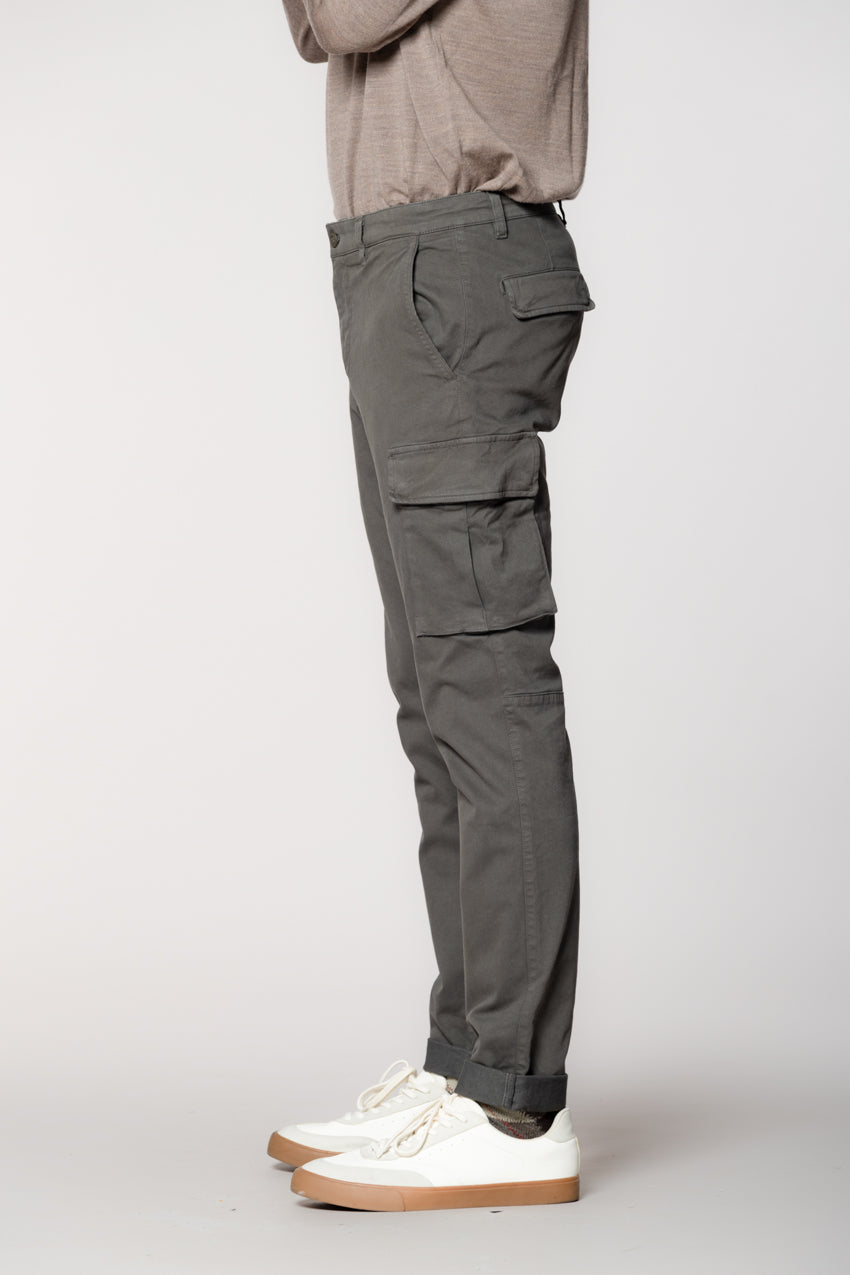 Chile pantalón cargo en gabardina stretch regular fit
