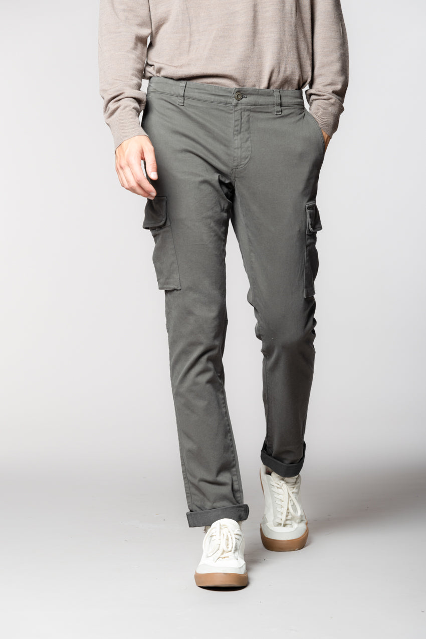 Chile pantalón cargo en gabardina stretch regular fit
