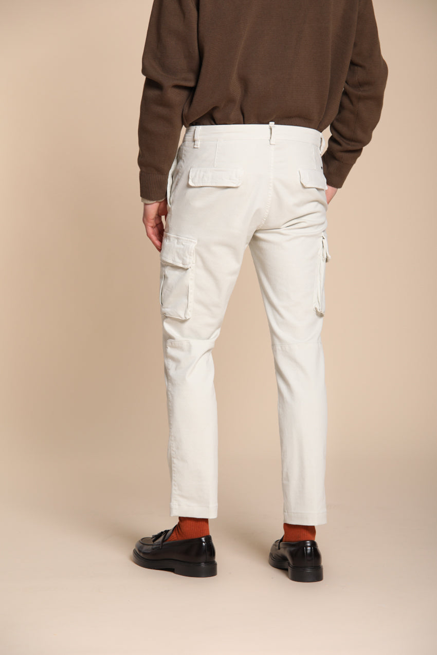 Foto 5 Chile pantalone cargo in gabardina stretch regular fit