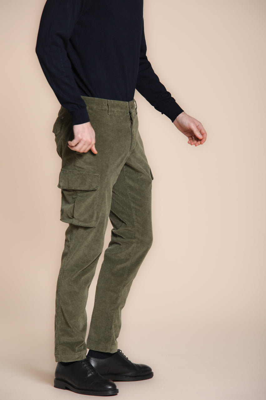Chile men’s cargo pants in French corduroy regular fit