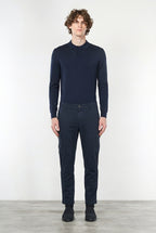Chile pantalón cargo de hombre en algodón stretch con trama diagonal, regular fit