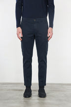 Chile pantalón cargo de hombre en algodón stretch con trama diagonal, regular fit