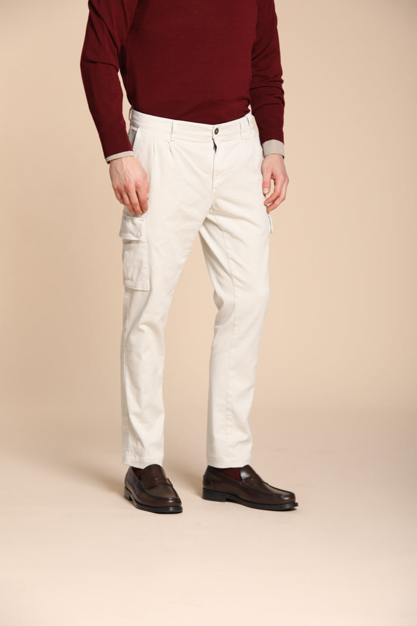 Chile 2 Pinces men’s cargo pants in wool regular fit