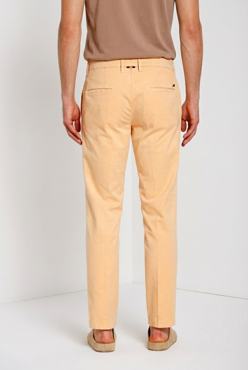 New York delamere men's chino pants in lightweight stretch twill regular fit