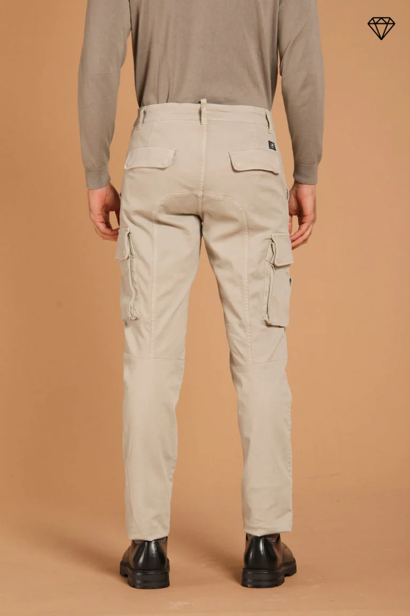 Immagine 5 di Chile pantalone cargo uomo in gabardina extra slim fit di Mason's