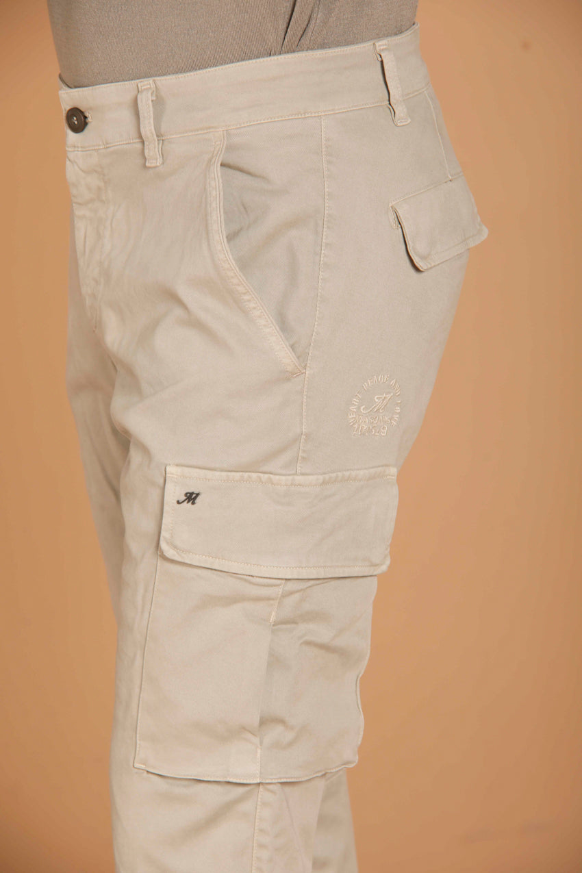 Chile pantalón cargo hombre en gabardina extra slim  ①