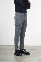 Chile Cargo-Hose Herren aus Stretch-Gabardine, Extra Slim Fit ①