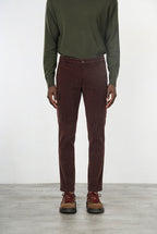 Chile pantalón cargo de hombre en gabardina stretch, extra slim fit ①