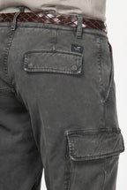 Pantalón cargo Chile para hombre en gabardina stretch extra slim fit ①