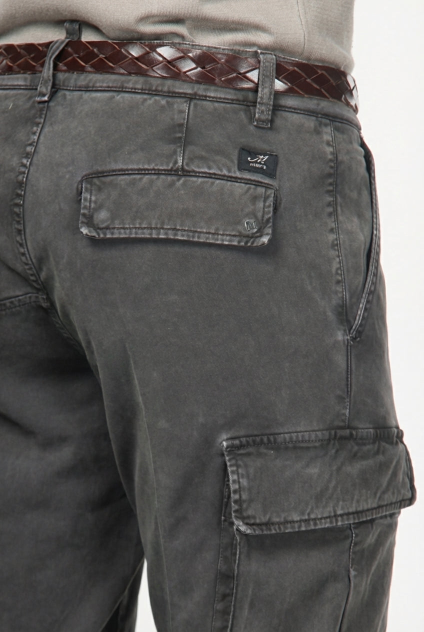 Pantalón cargo Chile para hombre en gabardina stretch extra slim fit ①
