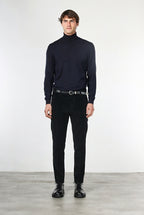 Chile pantalone cargo uomo in velluto 500 righe extra slim fit ①