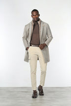 Chile pantalón cargo hombre en pana de 500 rayas, corte extra slim ①